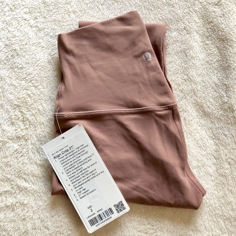 ❌SOLD❌Lululemon Align crop 21”
